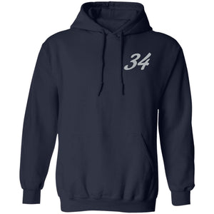 Yeti Motorsports logo 2-sided print G185 Gildan Pullover Hoodie 8 oz.