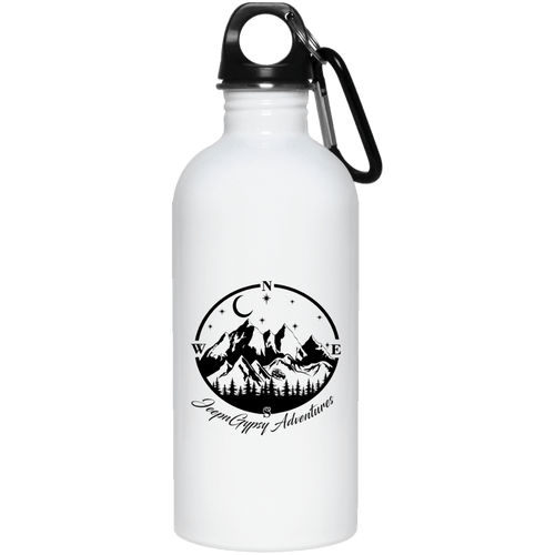 JeepnGypsy compass 23663 20 oz. Stainless Steel Water Bottle
