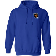 Black 17 2-sided print G185 Gildan Pullover Hoodie 8 oz.