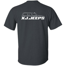 XJ Jeeps 2-sided print G500B Gildan Youth 5.3 oz 100% Cotton T-Shirt