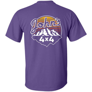John's 4x4 2-sided print G200B Gildan Youth Ultra Cotton T-Shirt