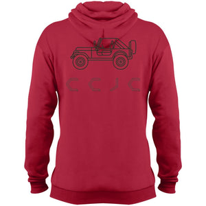CCJC 2-sided print PC78H Port & Co. Core Fleece Pullover Hoodie