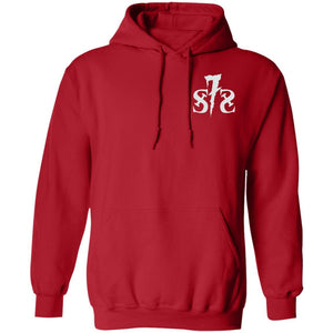 S7S white logo Bill Steen 2-sided print Z66 Pullover Hoodie