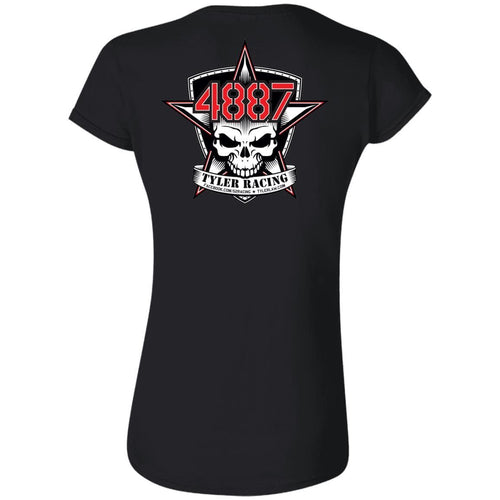 Tyler Racing 2-sided print G640L Gildan Softstyle Ladies' Fitted T-Shirt