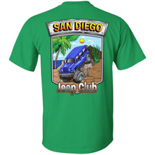 San Diego jeep club 2-sided print 2-sided print G500 Gildan 5.3 oz. T-Shirt