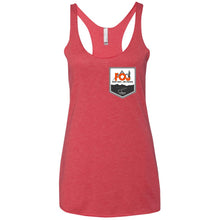 FOJ 2-sided print NL6733 Next Level Ladies' Triblend Racerback Tank
