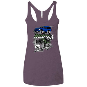 H57 Racing NL6733 Next Level Ladies' Triblend Racerback Tank