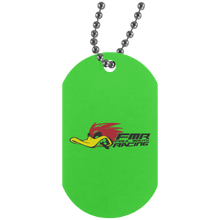 FOUL MOUTH RACING UN4004 Silver Dog Tag