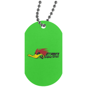 FOUL MOUTH RACING UN4004 Silver Dog Tag