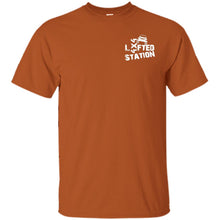 Lifted Station white logo G200 Gildan Ultra Cotton T-Shirt