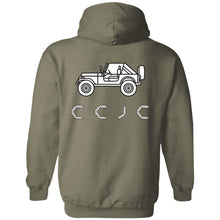 CCJC 2-sided print G185 Gildan Pullover Hoodie 8 oz.