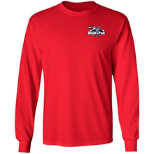 Built4Fun grey 2-sided print G240 Gildan LS Ultra Cotton T-Shirt