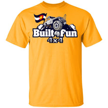 Built4Fun grey G500B Gildan Youth 5.3 oz 100% Cotton T-Shirt