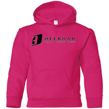 D3 Offroad white border G185B Gildan Youth Pullover Hoodie