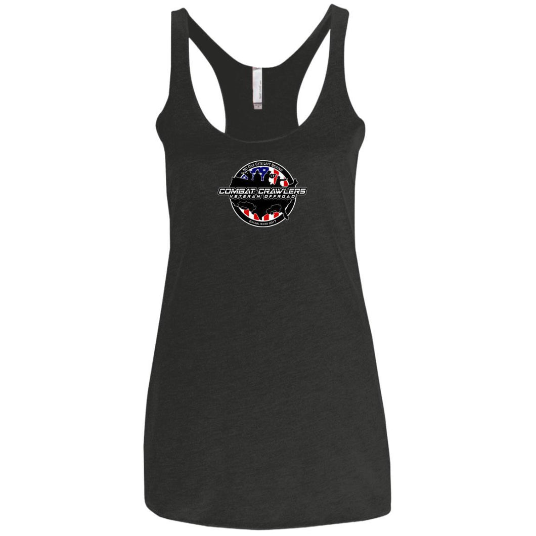 Combat Crawlers NL6733 Next Level Ladies' Triblend Racerback Tank