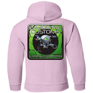 E-Mortal 2-sided print G185B Gildan Youth Pullover Hoodie