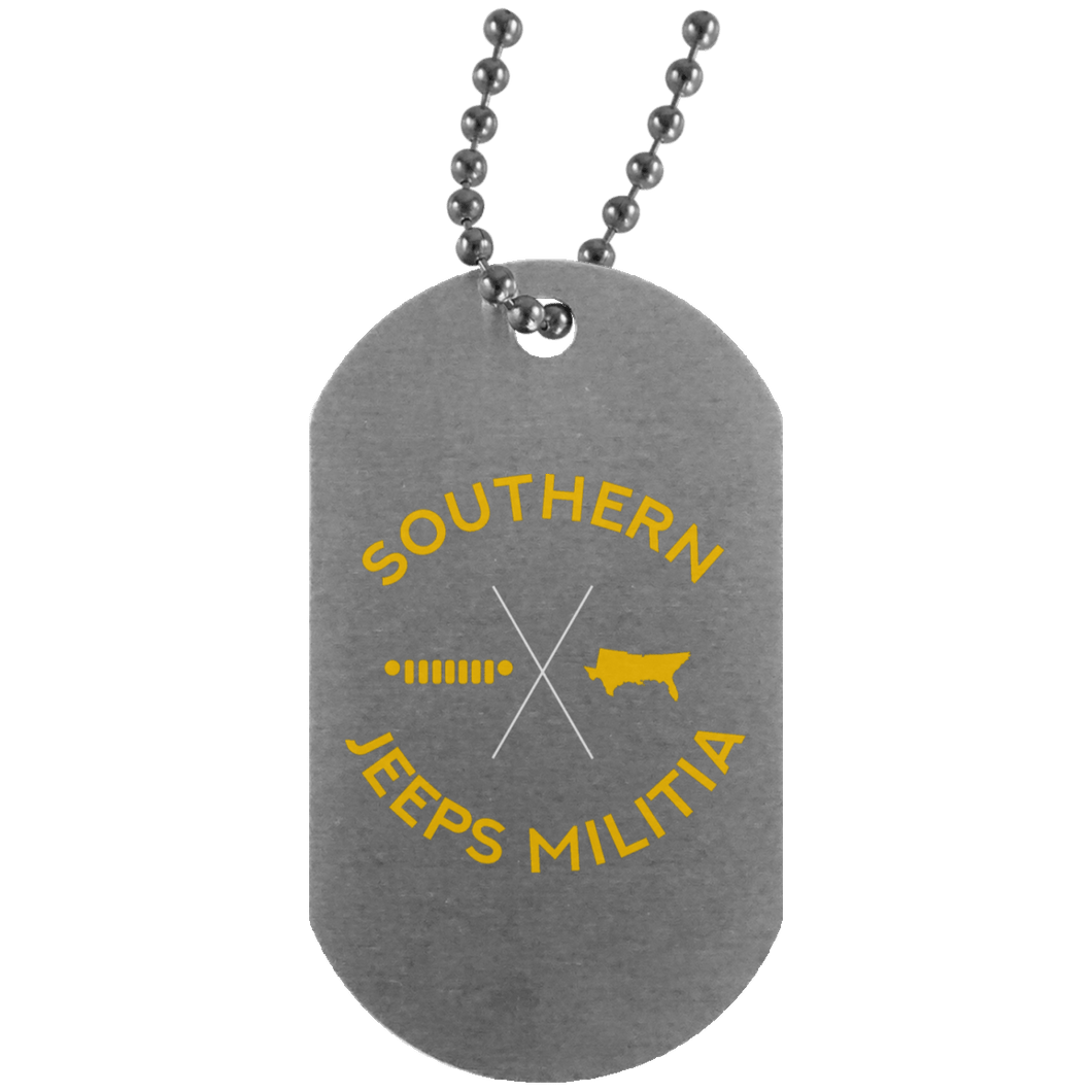 Southern Jeeps Militia UN4004 Dog Tag