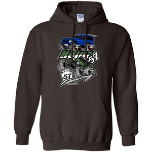 H57 Racing G185 Gildan Pullover Hoodie 8 oz.