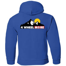 4 Wheel More 2-sided print G185B Gildan Youth Pullover Hoodie