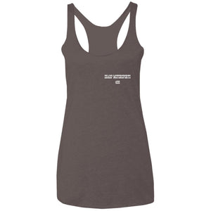 Sharp Motorsports 2-sided print NL6733 Next Level Ladies' Triblend Racerback Tank
