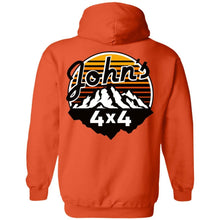 John's 4x4 2-sided print G185 Gildan Pullover Hoodie 8 oz.