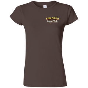 San Diego jeep club 2-sided print G640L Gildan Softstyle Ladies' T-Shirt