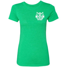 Work Hard Wheel Harder 2-sided print NL6710 Ladies' Triblend T-Shirt