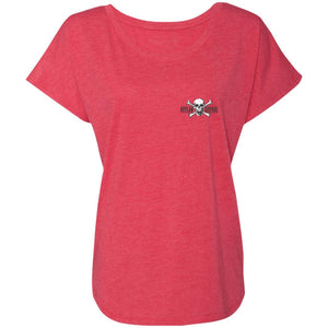 Outlaw Jeepers 2-sided print NL6760 Ladies' Triblend Dolman Sleeve