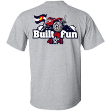 Built4Fun red 2-sided print G500 Gildan 5.3 oz. T-Shirt