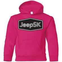 JEEP SK G185B Gildan Youth Pullover Hoodie