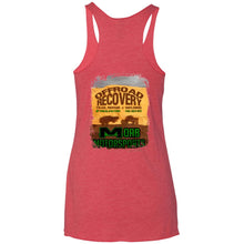 Moab Motorsports 2-sided print w/Trailmater back NL6733 Next Level Ladies' Triblend Racerback Tank