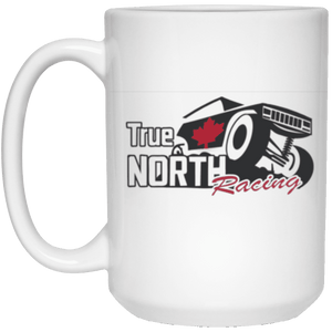 True North Racing dye sublimation 21504 15 oz. White Mug