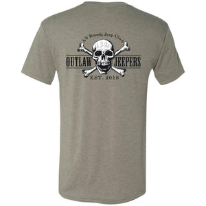 Outlaw Jeepers 2-sided print NL6010 Men's Triblend T-Shirt