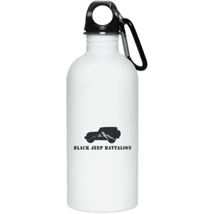 Black Jeep Battalion 23663 20 oz. Stainless Steel Water Bottle