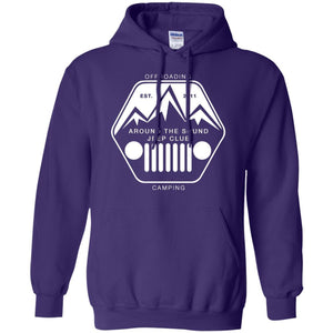 ASJC white logo G185 Gildan Pullover Hoodie 8 oz.