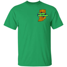 B&BM Team Indiana front 2-sided print G500B Gildan Youth 5.3 oz 100% Cotton T-Shirt
