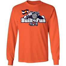 Built4Fun grey G240 Gildan LS Ultra Cotton T-Shirt