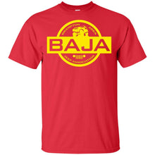 BAJA yellow logo G200B Gildan Youth Ultra Cotton T-Shirt