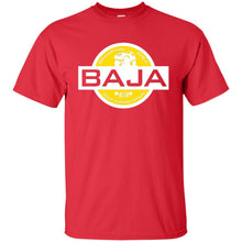 BAJA white logo G200 Gildan Ultra Cotton T-Shirt