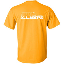 XJ Jeeps 2-sided print G500B Gildan Youth 5.3 oz 100% Cotton T-Shirt