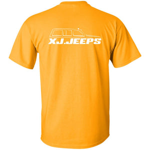 XJ Jeeps 2-sided print G500B Gildan Youth 5.3 oz 100% Cotton T-Shirt