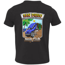 San Diego jeep club 2-sided print 3321 Toddler Jersey T-Shirt