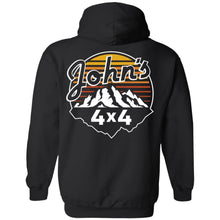 John's 4x4 2-sided print G185 Gildan Pullover Hoodie 8 oz.