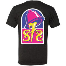 S7S white logo Taco 2-sided print NL6010 Men's Triblend T-Shirt