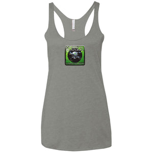 E-Mortal 2-sided print NL6733 Next Level Ladies' Triblend Racerback Tank