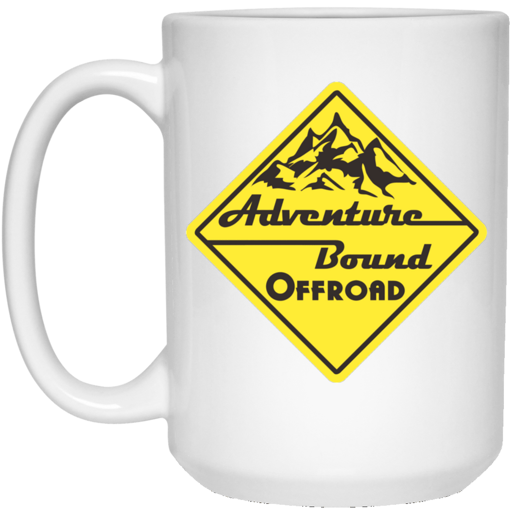 Adventure Bound Offroad 21504 15 oz. White Mug