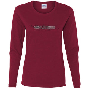 AmericanOffroadCustoms Horizontal G540L Ladies' Cotton LS T-Shirt
