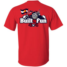 Built4Fun red 2-sided print G500 Gildan 5.3 oz. T-Shirt