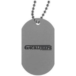 California Jeeps UN4004 Silver Dog Tag