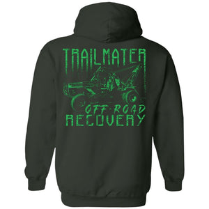 Moab Motorsports Trailmater 2-sided print Z66 Gildan Pullover Hoodie 8 oz.